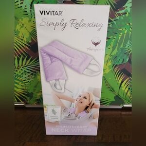 NEW AROMATHERAPY NECK WRAP (LAVENDER)